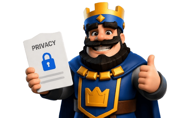 RoyaleCoach AI privacy and personal data protection